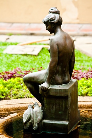 lady statueの写真素材