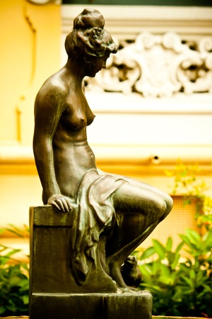 lady statueの写真素材