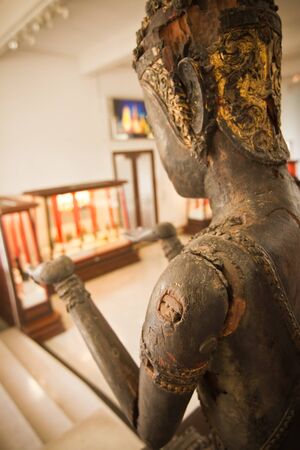 Antiques on display at the Museumのeditorial素材