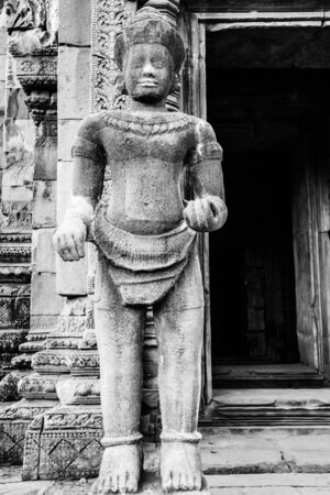 Castle 's ancient Khmer civilizationの写真素材