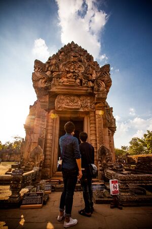 Castle 's ancient Khmer civilization