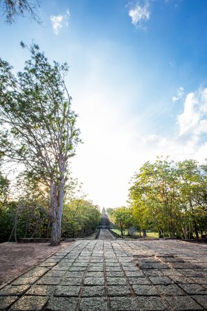 Castle 's ancient Khmer civilizationの写真素材