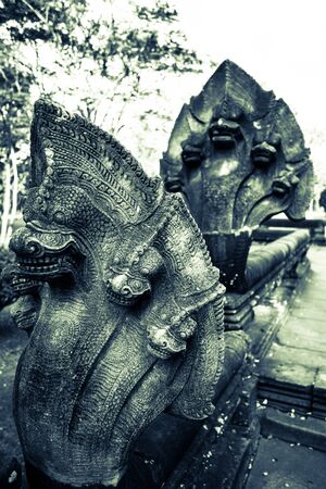 Castle 's ancient Khmer civilizationの写真素材