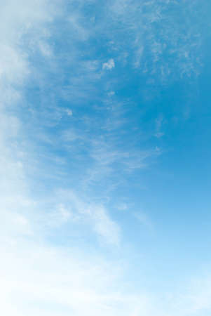 Sky and clouds in the bright dayの写真素材