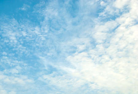 Blue sky and clouds background