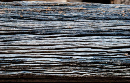 Close up of old wooden planks backgroundの写真素材
