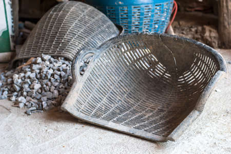 hod,clam-shell shaped basketの写真素材
