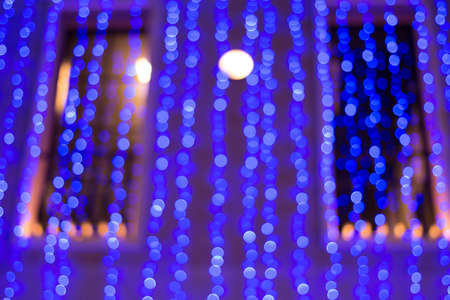 Light Bulbs on black background.の写真素材
