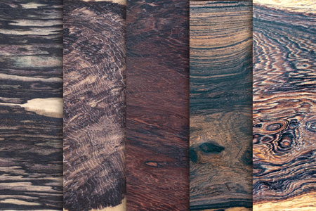 Set of natural real black white ebony wood planks with groove joints have a vertical background, Vintage wooden board wallpaper texture, surface for any designの写真素材