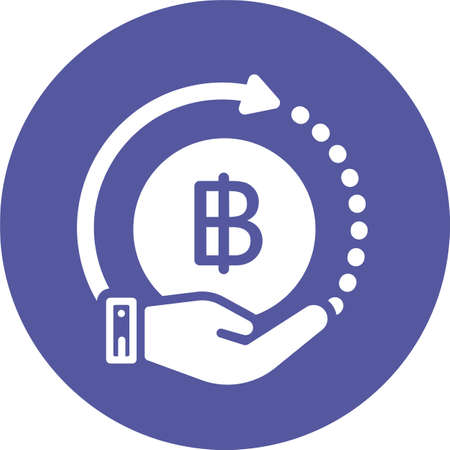 Simple Set of Financial Analytics Related Vector Line Icons. Finance icons set familyのイラスト素材