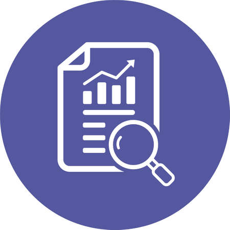 Simple Set of Financial Analytics Related Vector Line Icons. Finance icons set familyのイラスト素材