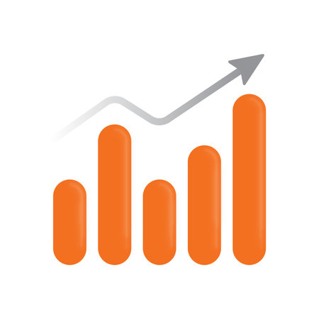 Trading Graphic Vector Design, Web Chart, Stock Chartのイラスト素材