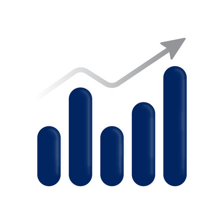 Trading Graphic Vector Design, Web Chart, Stock Chartのイラスト素材