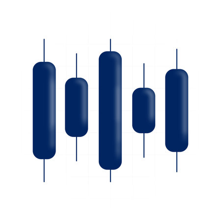 Trading Graphic Vector Design, Web Chart, Stock Chartのイラスト素材