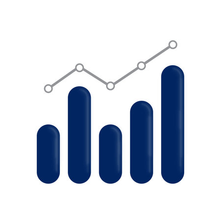 Trading Graphic Vector Design, Web Chart, Stock Chartのイラスト素材