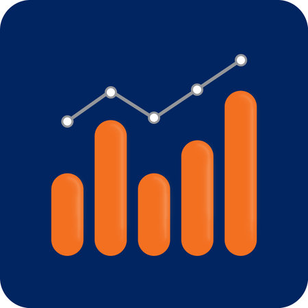Trading Graphic Vector Design, Web Chart, Stock Chartのイラスト素材