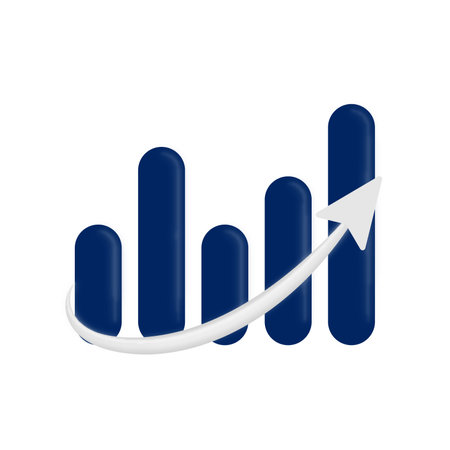 Trading Graphic Vector Design, Web Chart, Stock Chartのイラスト素材