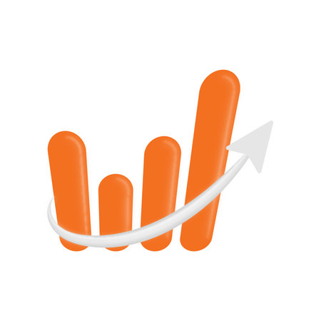 Trading Graphic Vector Design, Web Chart, Stock Chartのイラスト素材