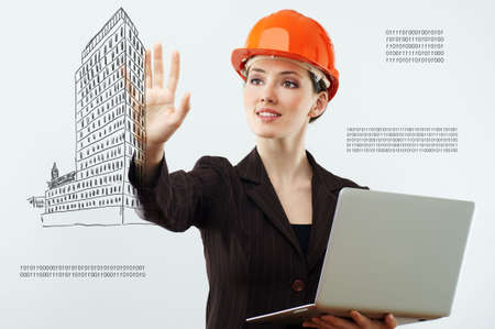successful person making use of innovative technologies