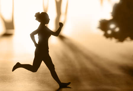 paper people are doing different activitiesの写真素材