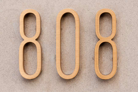 808state, address building number 808の写真素材