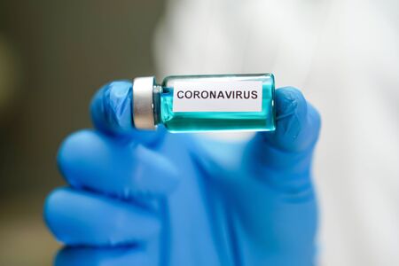 Novel Coronavirus (2019-nCoV) vaccine development medical for doctor use to treat pneumonia illness...