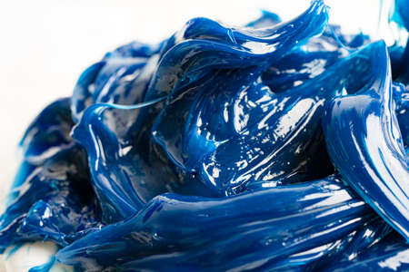 Blue premium quality synthetic lithium complex grease, high temperatures and machinery lubrication...