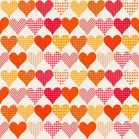 Seamless pattern on the theme of Valentine's day. Suitable for invitations, cards, printing on paper...