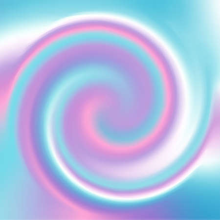 Rainbow swirl background. Radial gradient rainbow of twisted spiral. Vector illustration.のイラスト素材