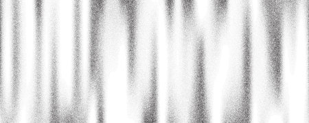Noise lines pattern with gradient. Grainy stripes on white background. Stippled grunge spray with sand effect. Vector retro illustration.のイラスト素材
