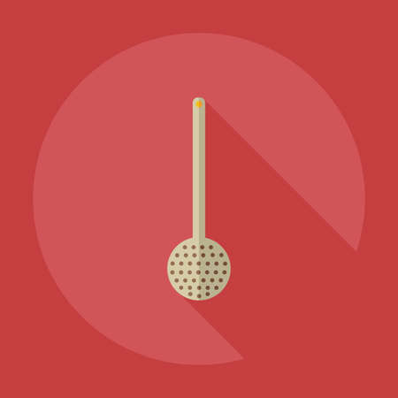 Flat modern design with shadow icons Ladleのイラスト素材