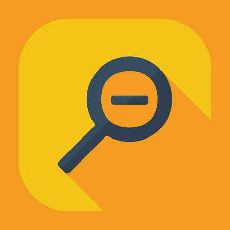 Flat modern design with shadow icon playerのイラスト素材