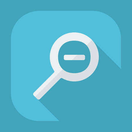 Flat modern design with shadow icon, music player removeのイラスト素材