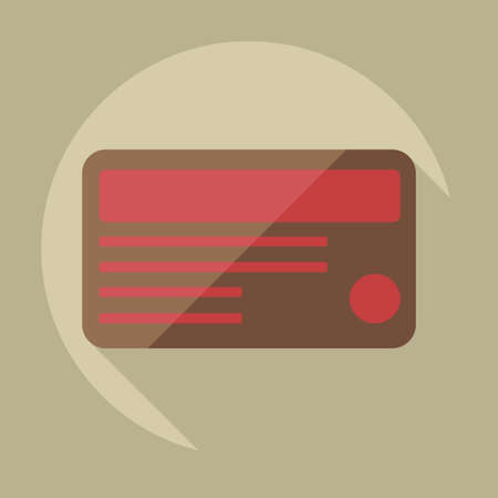 Flat concept, set modern design with shadow marketing salesのイラスト素材