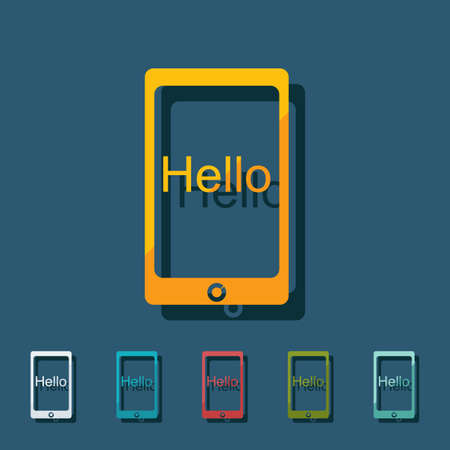 stick figure of human silhouette.のイラスト素材