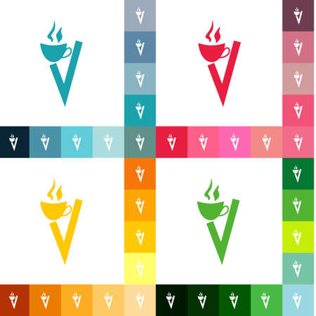 stick figure of human silhouette. vector pictureのイラスト素材
