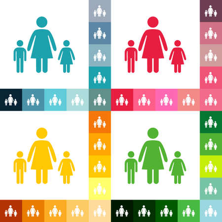 stick figure of human silhouette. vector pictureのイラスト素材