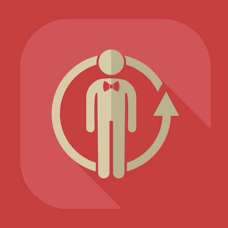 stick figure of human silhouetteのイラスト素材