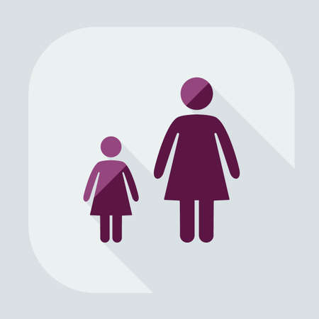 stick figure man silhouette iconのイラスト素材