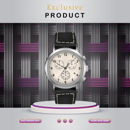 exclusive product sale social media template post with podium and gradient purple and silver backgroundのイラスト素材