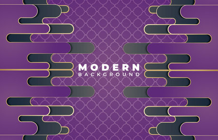 creative modern background with purple colour designのイラスト素材