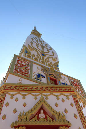 stupa in Loei,Thailandの写真素材