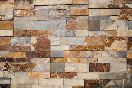 stone wallの写真素材