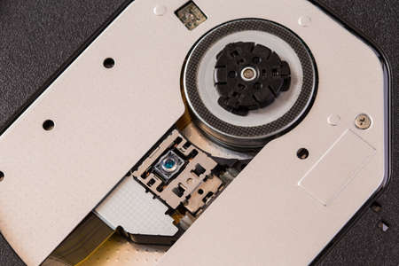 Laser lens and DVD holderの写真素材