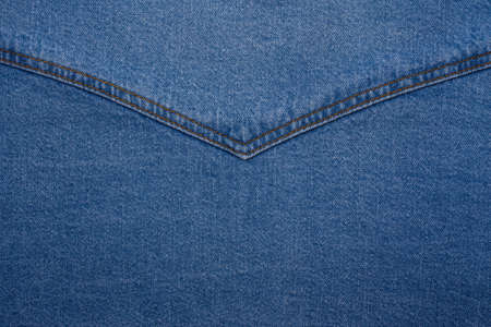 Close up of blue jeans texture for backgroundの写真素材