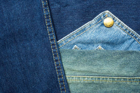 Denim jeans background with seam of jeans fashion designの写真素材