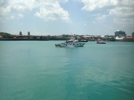 Sea at Sentosa, Singaporeの素材