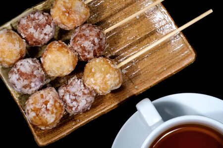 Sesame Balls is delicious sweet tasty snack.の写真素材