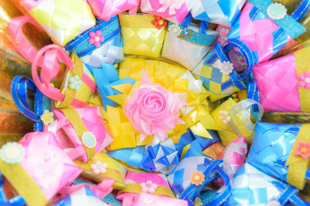 cute beautiful colorful gift backgroundの写真素材