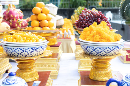 Offerings foodの写真素材